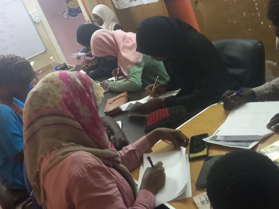 English classes for adults at New Vision